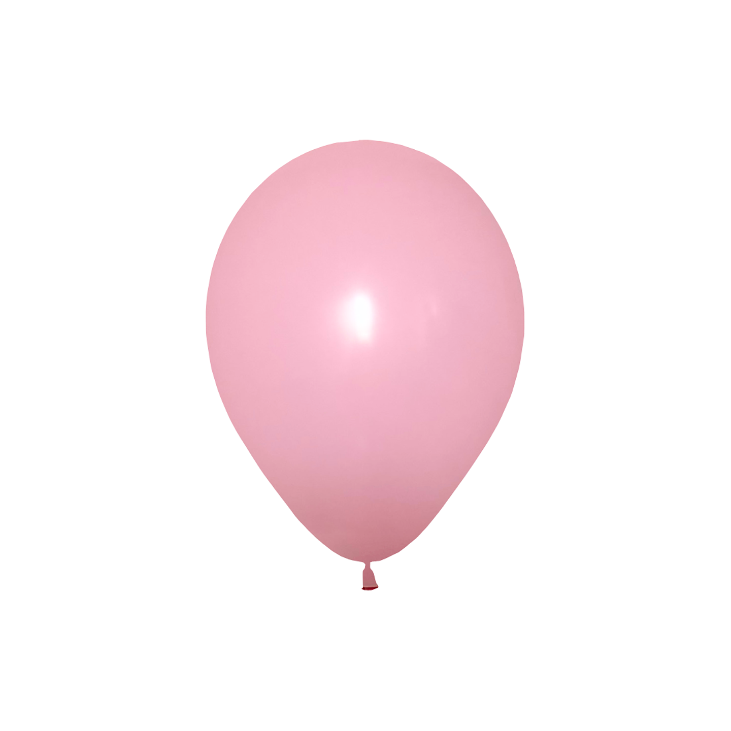 Globo Látex Rosado Bebé  30cm con Helio 1