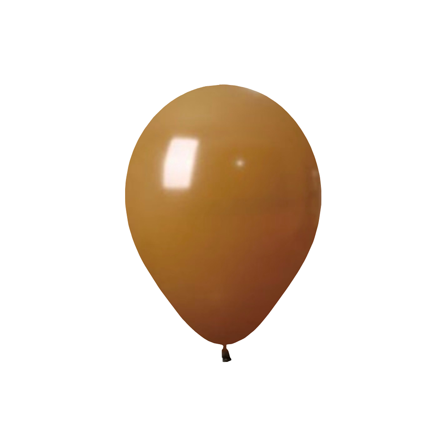 Globo Látex Cafe Nude 30cm con Helio 1