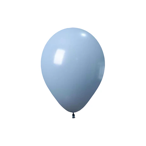 Globo Látex Azul Vintage 30cm con Helio