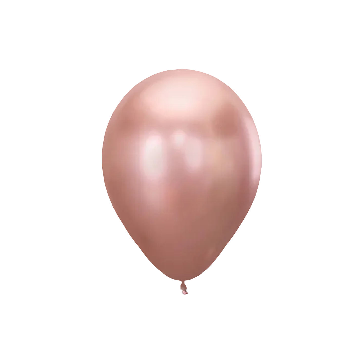 Globo Látex Reflex Oro Rosa 30cm con Helio 1