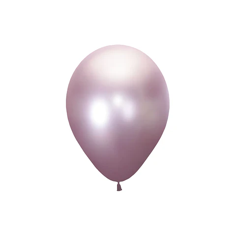 Globo Látex Reflex Lila Morado Claro 30cm con Helio