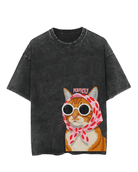 Polera Gatita Regia | Perfecta