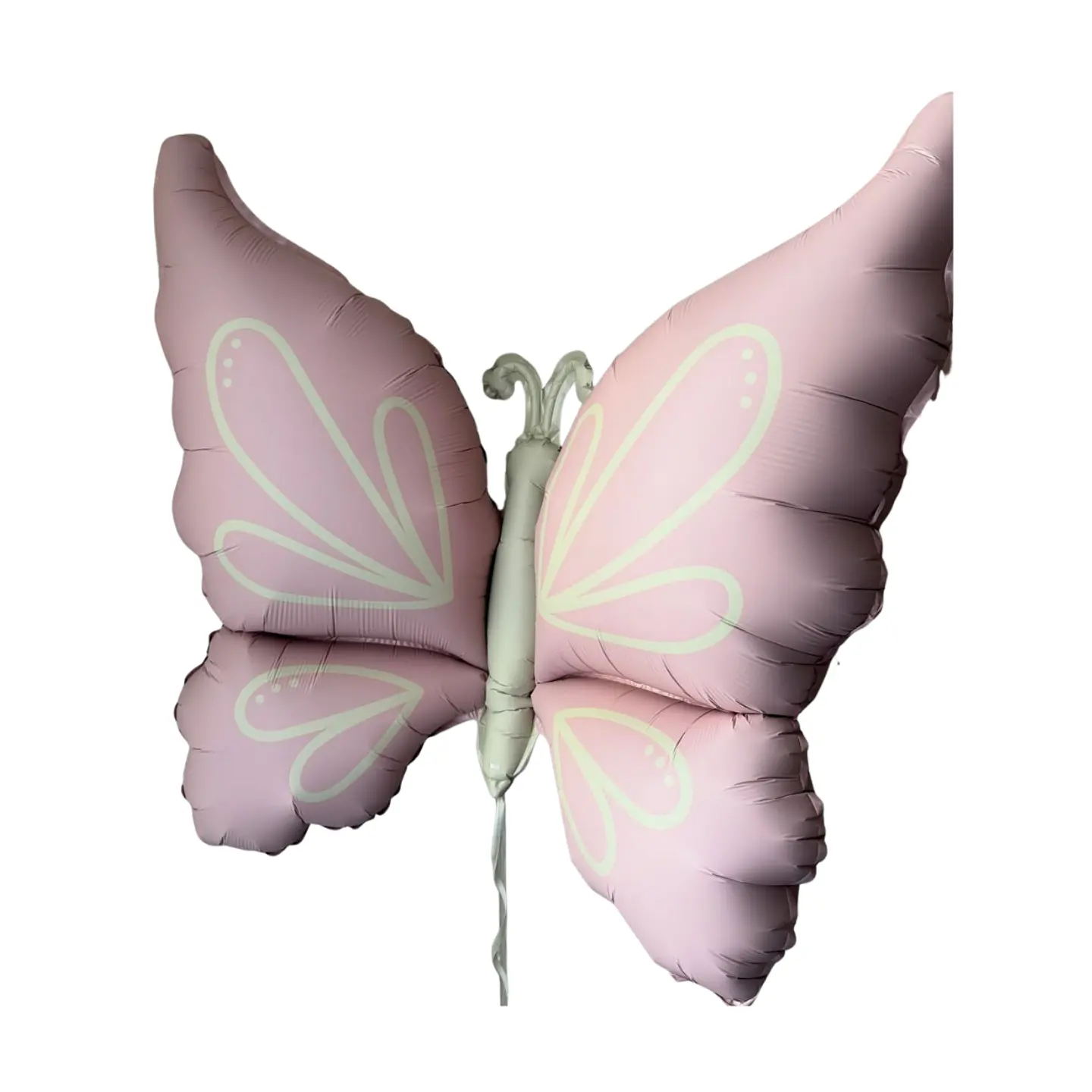 Globo Metálico Mariposa Rosa con Helio | Tendencia 1