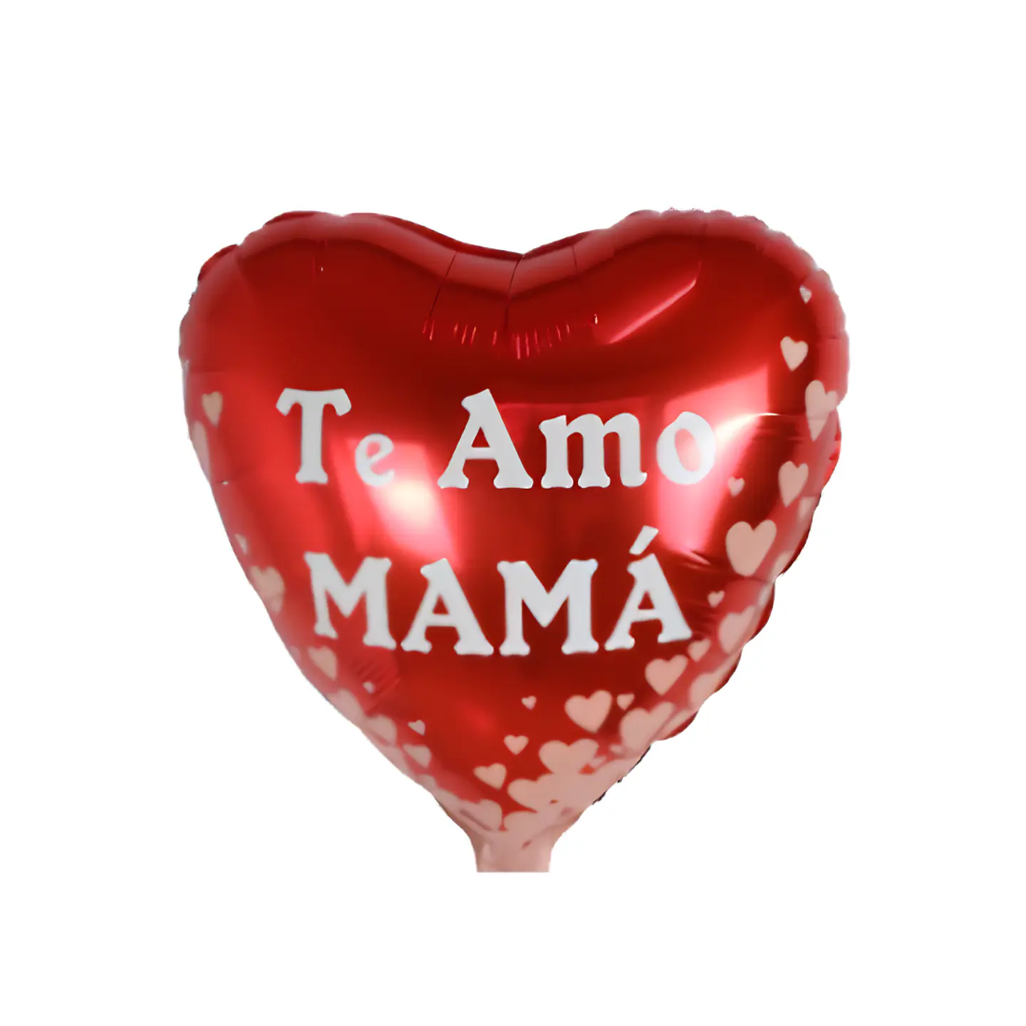 Globo Metálico Corazón Rojo Te Amo Mamá con Helio 1
