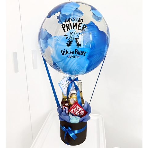 Box Premium Cervecero Globo Burbuja Chocolates | Día del Padre