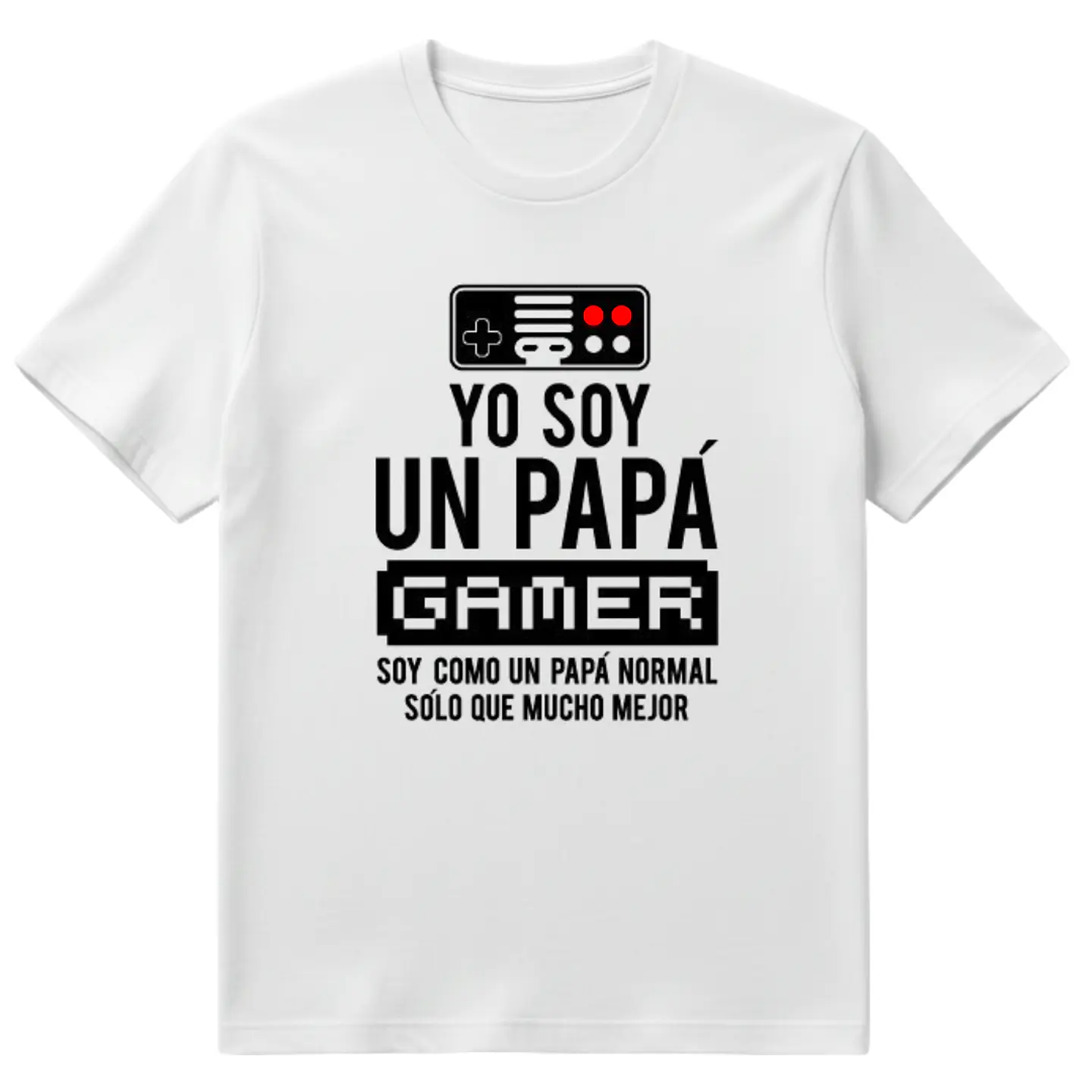 Polera Soy un Papá Gamer | Día del Padre 4