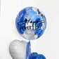 Globo Burbuja + 3 Globos Metálicos Día del Padre con Helio - Miniatura 2