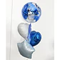 Globo Burbuja + 3 Globos Metálicos Día del Padre con Helio - Miniatura 1