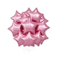 Pack 10 Globos Estrella Rosada 45cm  - Miniatura 1