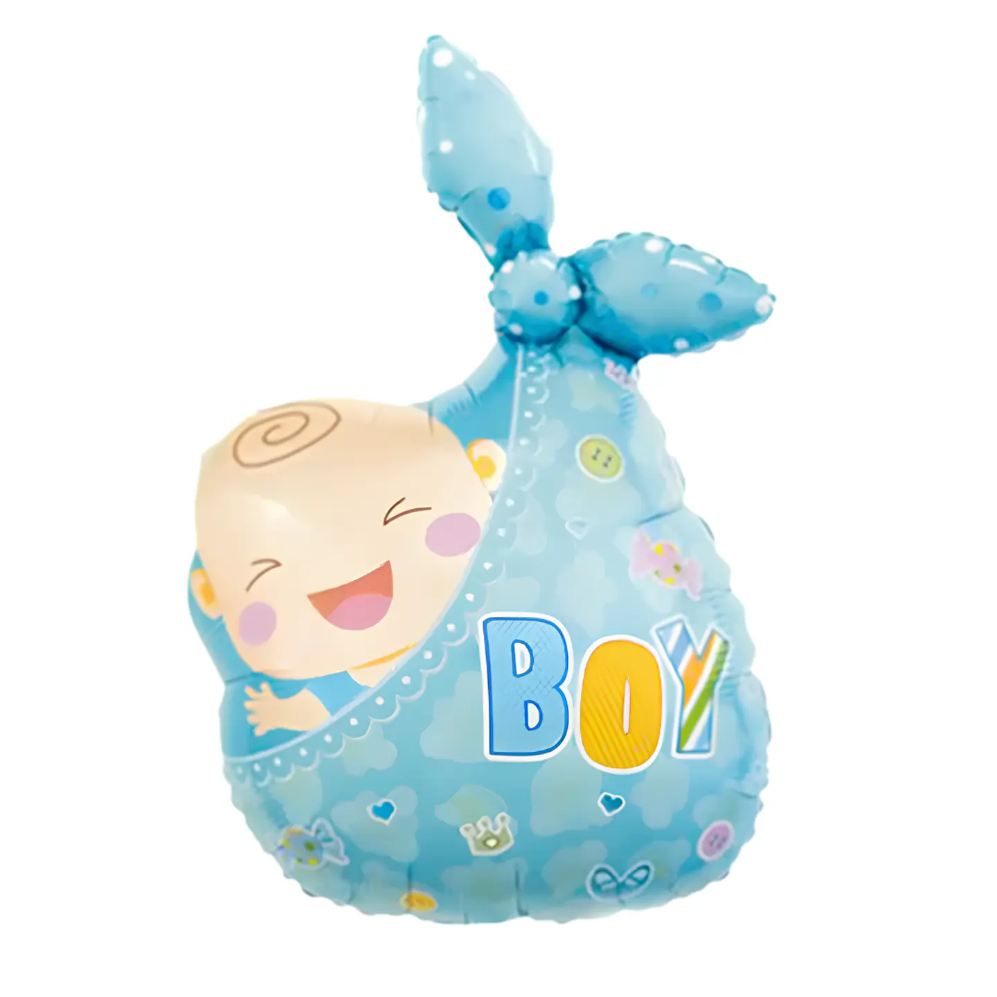 Globo Foil Niño Boy 85cm con Helio  1