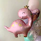 Globo Metálico Dinosario Rosado 96cm con Helio | Tendencia - Miniatura 2