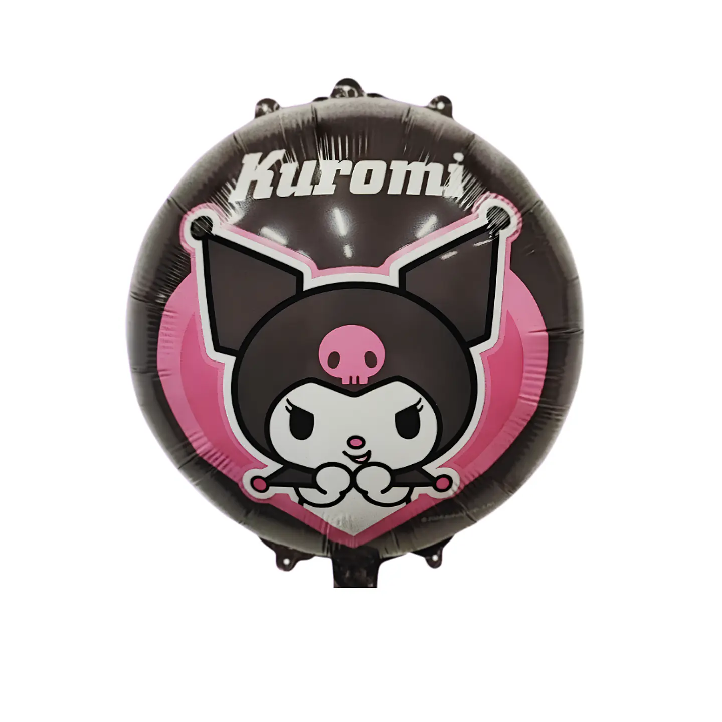 Globo Metálico Kuromi 45cm con Helio 1