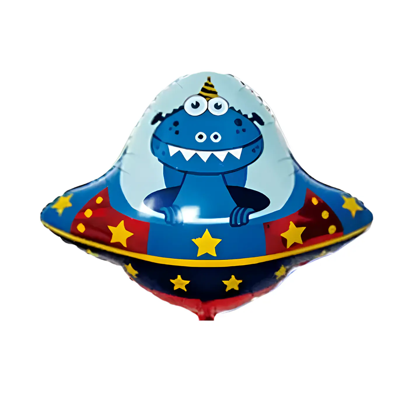 Globo Metálico Nave Marciano Cumpleaños con Helio 97cm 1