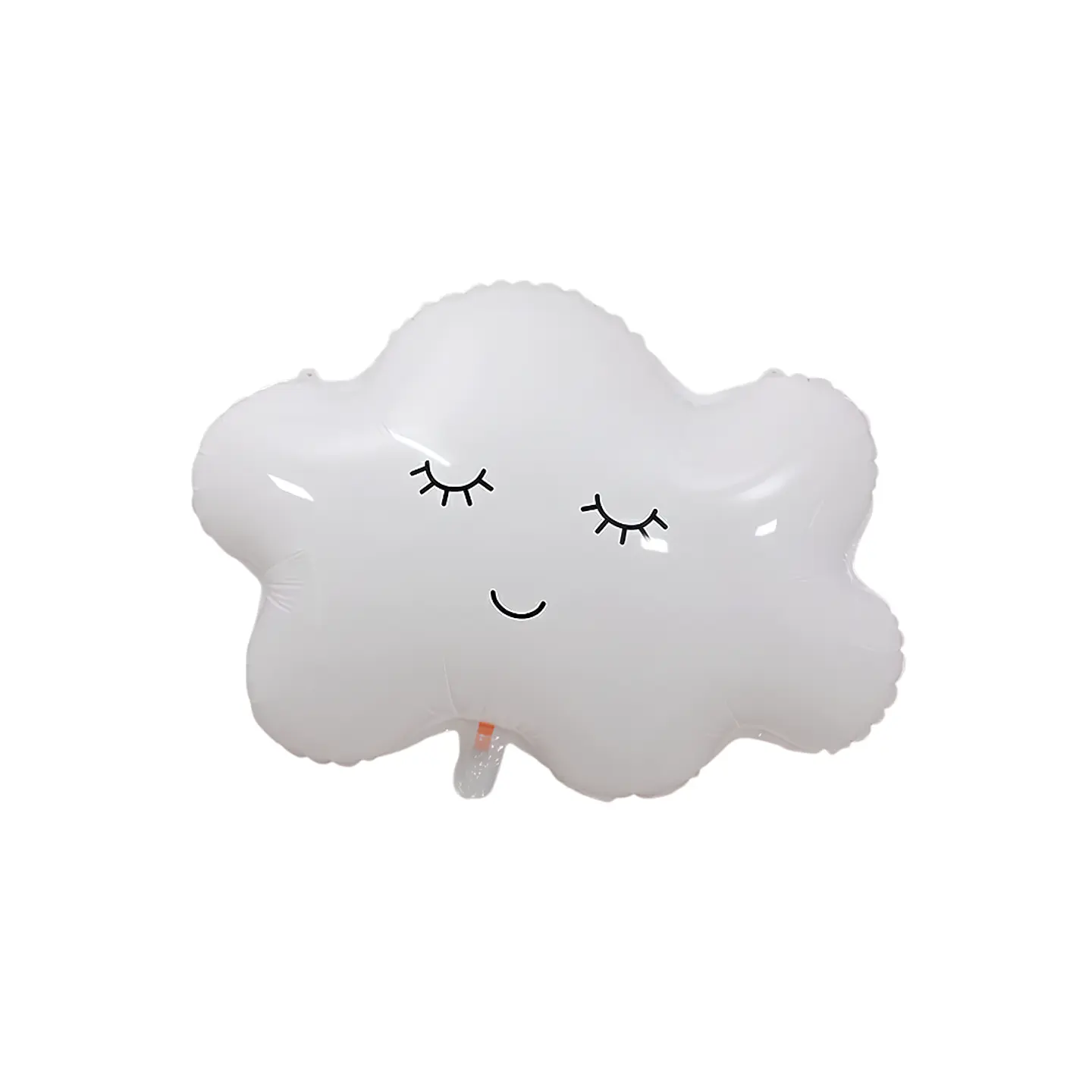 Globo Metálico Nube Blanca Sonrisa 73cm con Helio 1