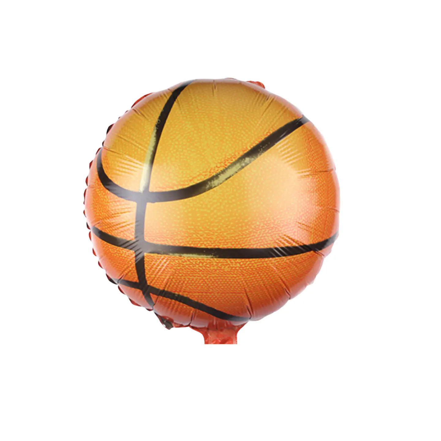 Globo Metálico Pelota Basquet con Helio 45cm 1