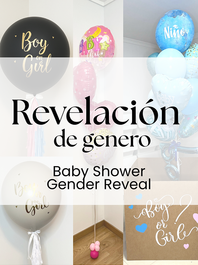 Baby Shower y Revelación de Genero | Gender Reveal