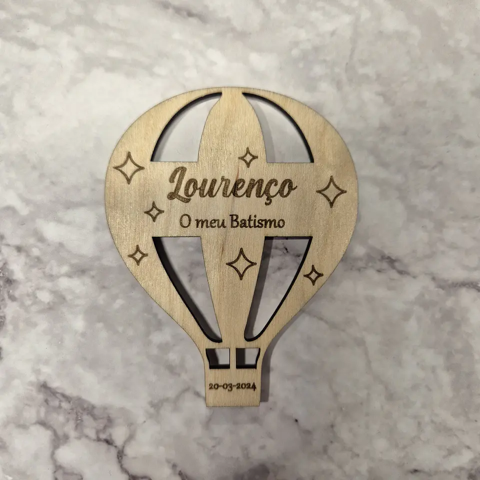 Lembrança Íman Batismo/Crisma/1º Aniversário - Balões 2