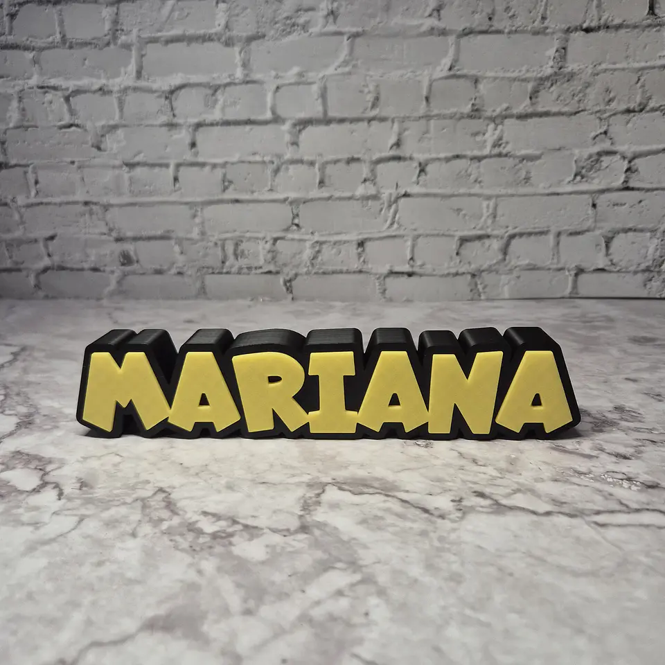 Letreiro 3D Colorido 5