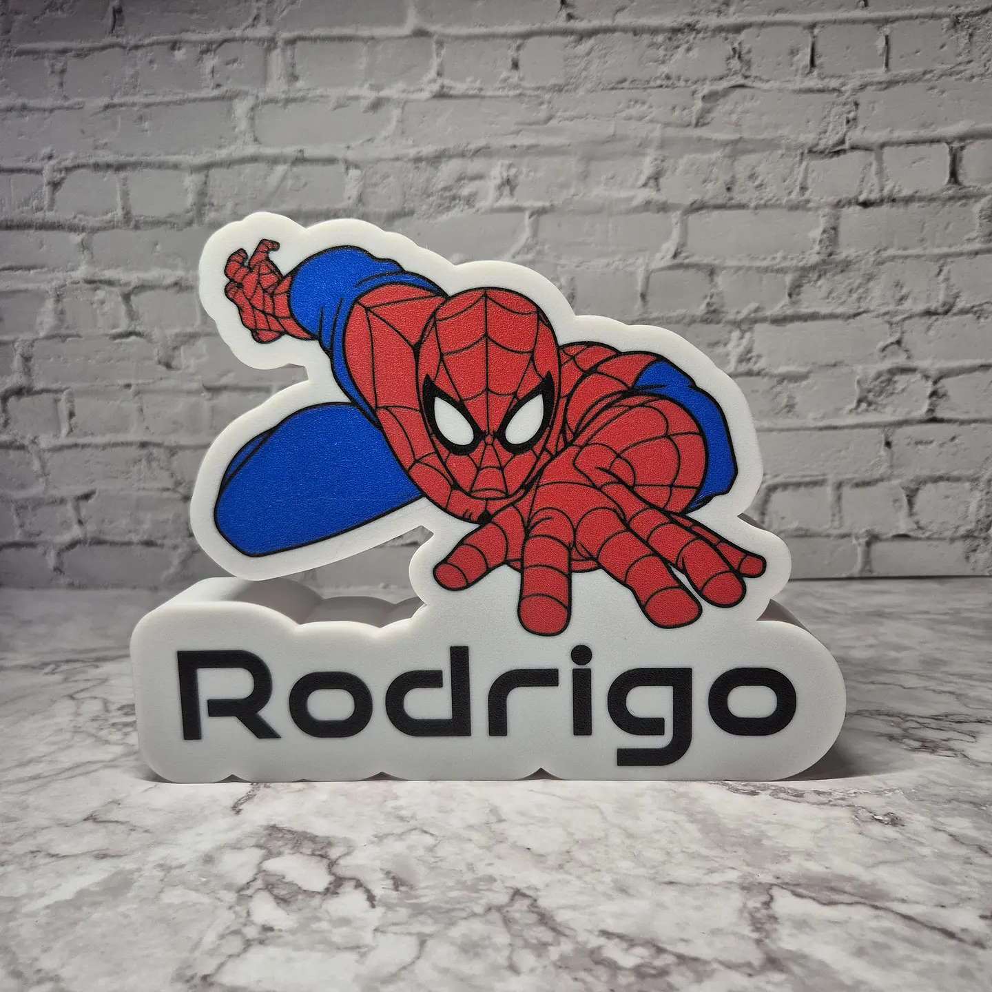 Candeeiro Temático - Spiderman [Nome Personalizável] 5
