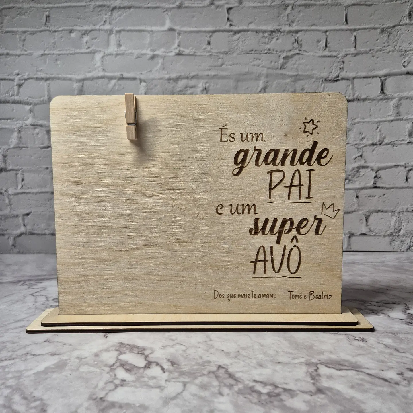 Moldura - Grande Pai Super Avô 2