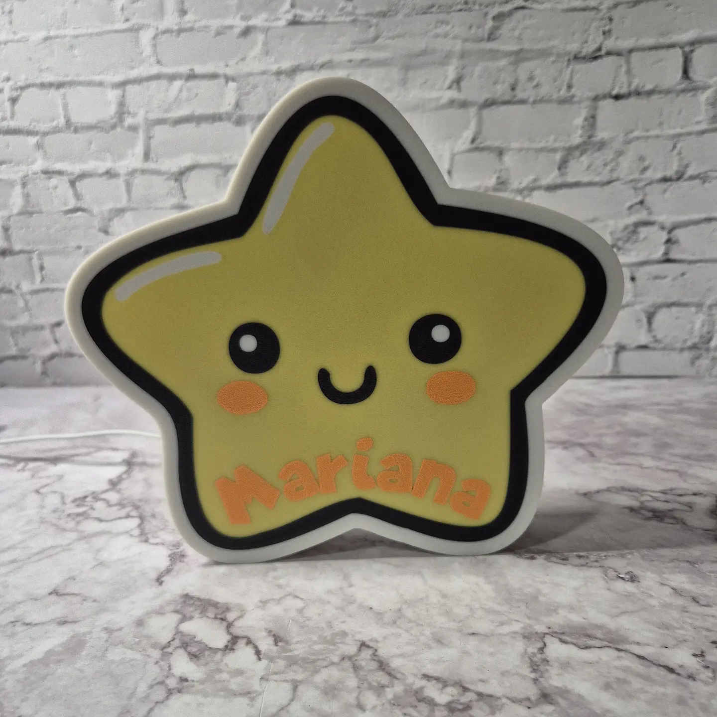 Candeeiro Temático - Estrela [Nome Personalizável] 3