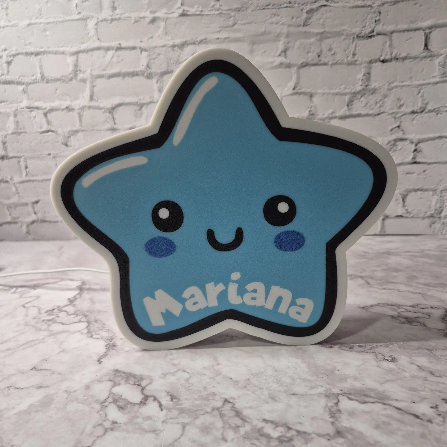 Candeeiro Temático - Estrela [Nome Personalizável] 7