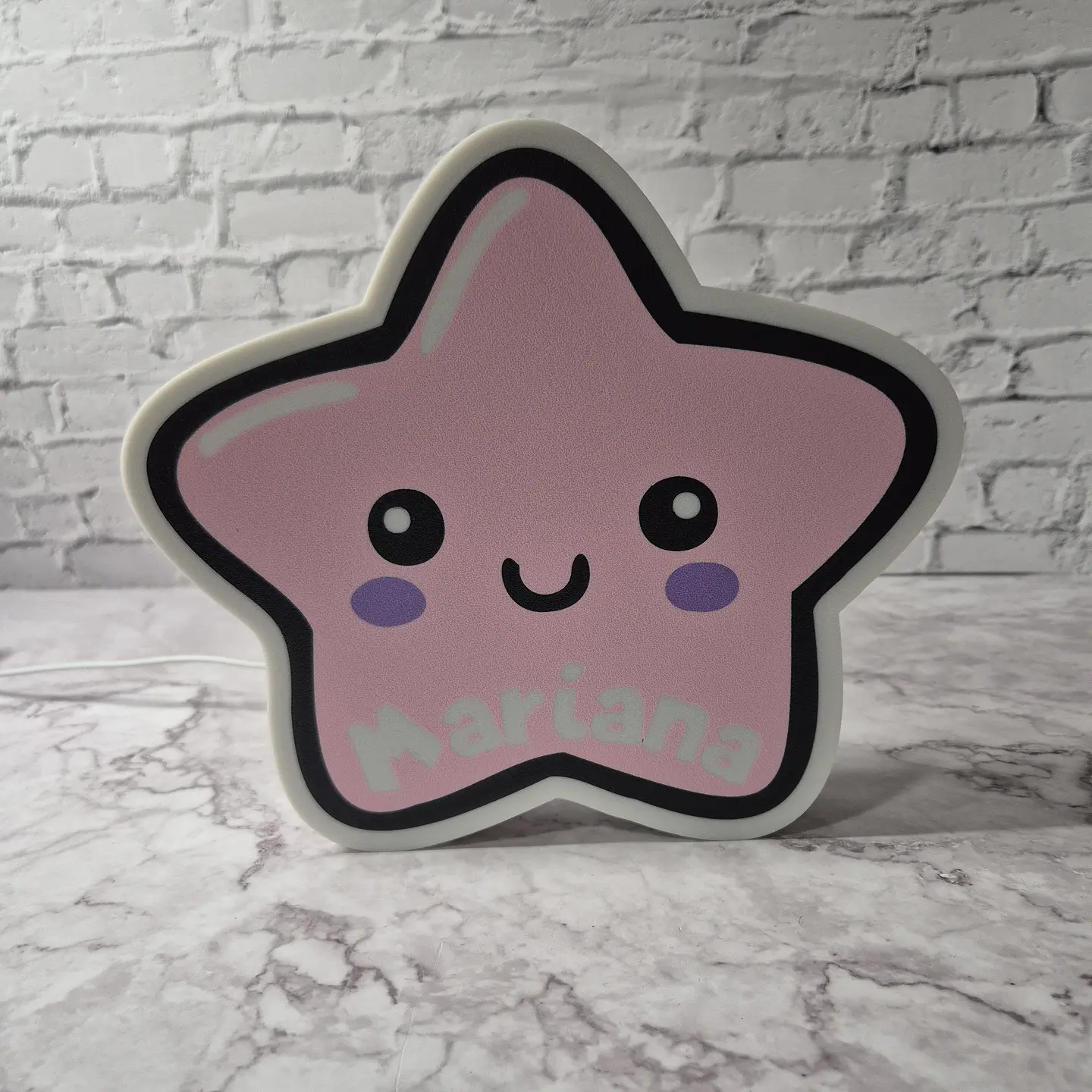 Candeeiro Temático - Estrela [Nome Personalizável] 6
