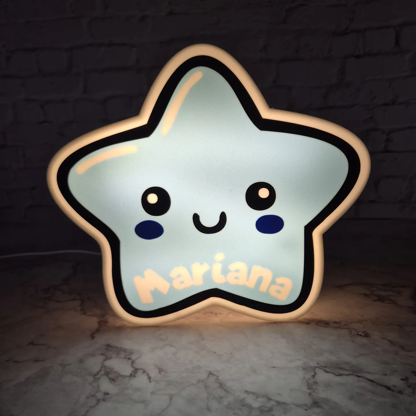 Candeeiro Temático - Estrela [Nome Personalizável] 4