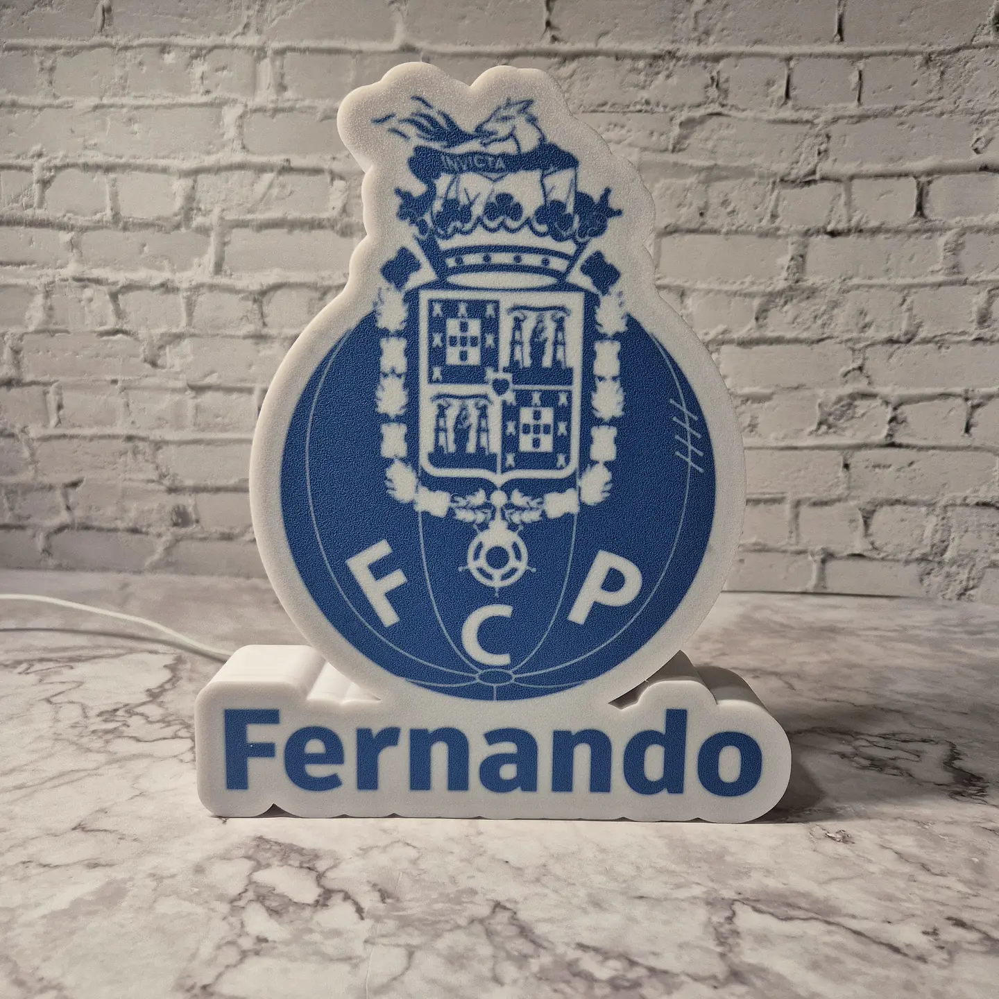 Candeeiro Temático - F.C.P [Nome Personalizável] 2