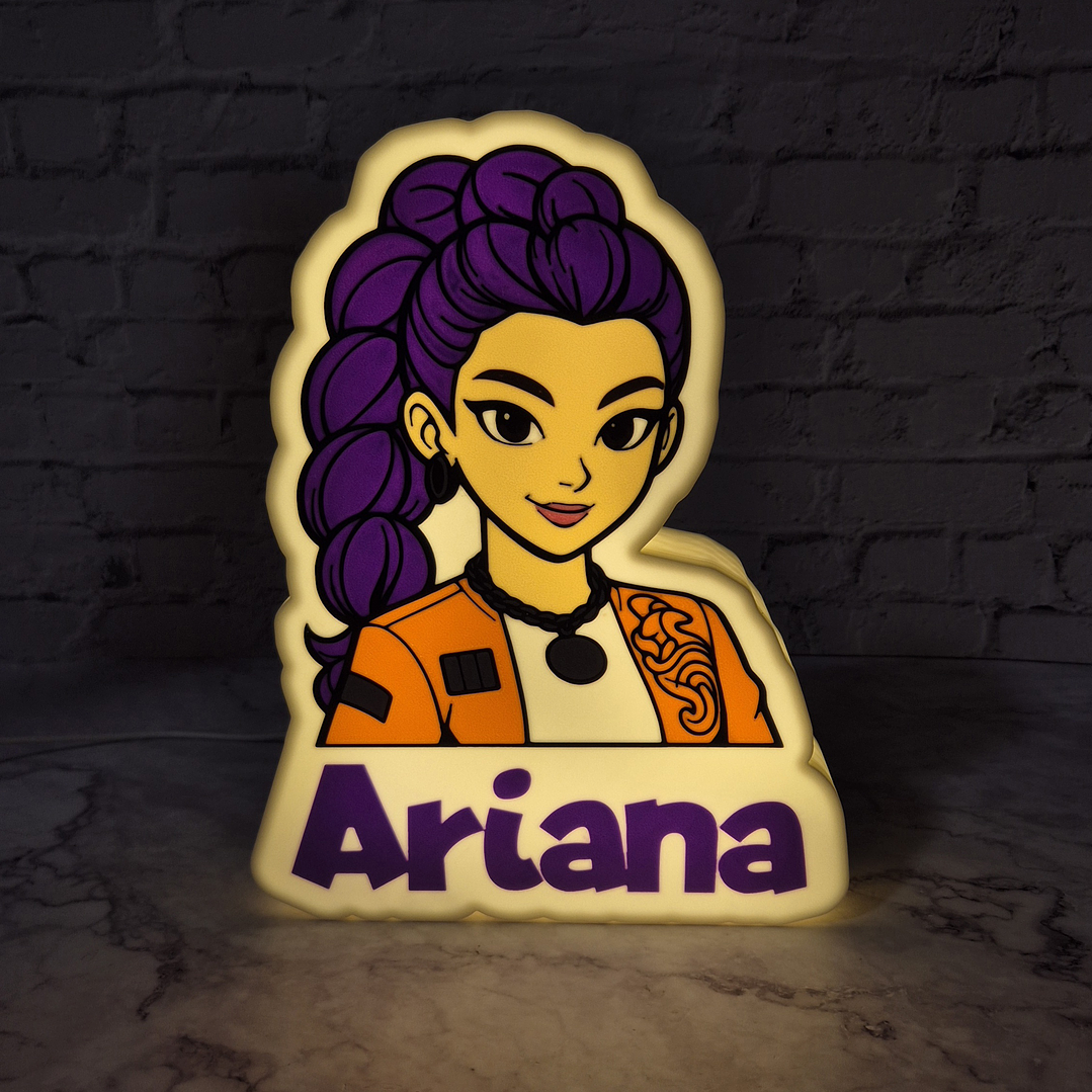 Candeeiro Temático - Rumi [Nome Personalizável] 1