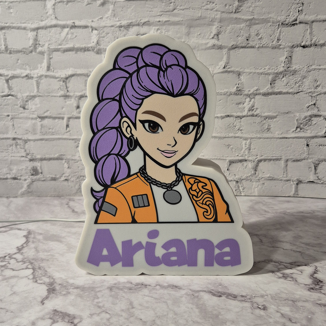 Candeeiro Temático - Rumi [Nome Personalizável] 2