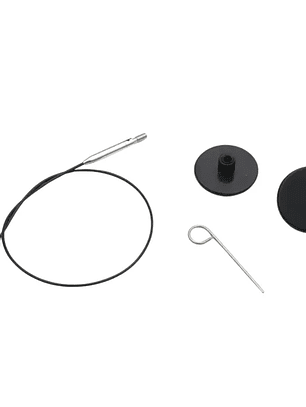 SET  DE CABLES CONECTORES MINI PARA PALILLOS INTERCAMBIABLES KNITPRO