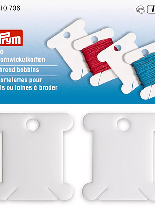 CARTONCITOS PARA HILO DE BORDAR PRYM 30 UND