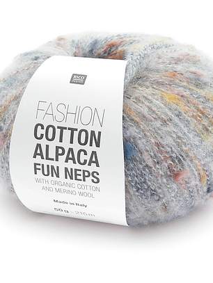 FASHION COTTON ALPACA FUN NEPS - RICO DESIGN 