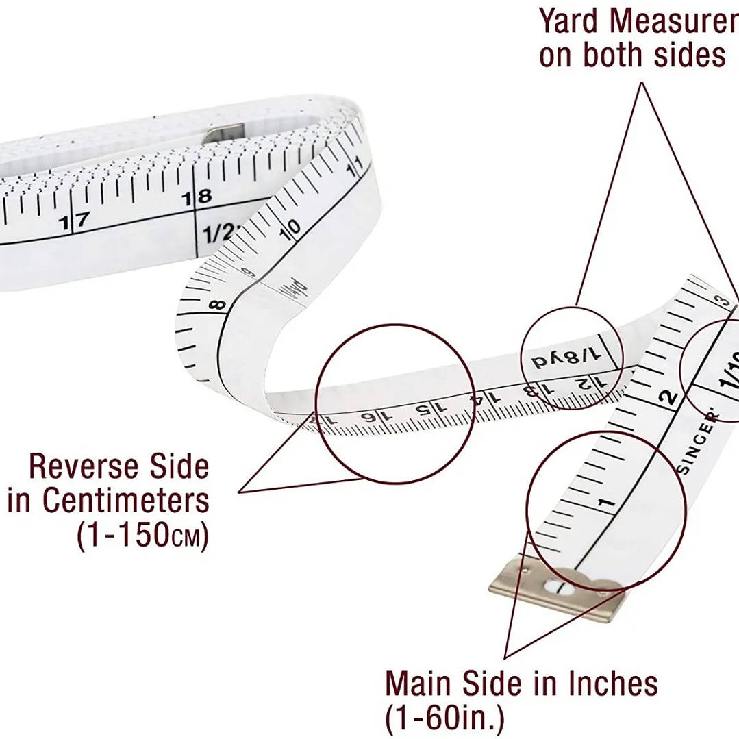 CINTA METRICA SINGER 3,6MT 1