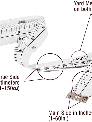 CINTA METRICA SINGER 3,6MT