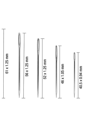 AGUJA OJO GRANDE SINGER 