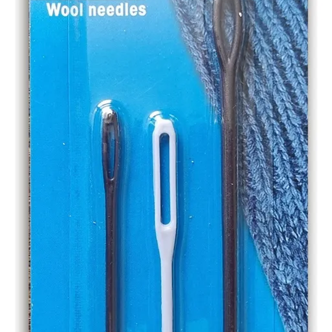 AGUJA DE COSER LANA PLASTICA PRYM  2