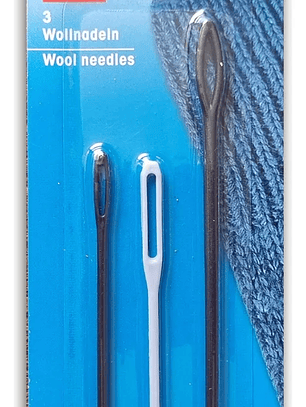 AGUJA DE COSER LANA PLASTICA PRYM 