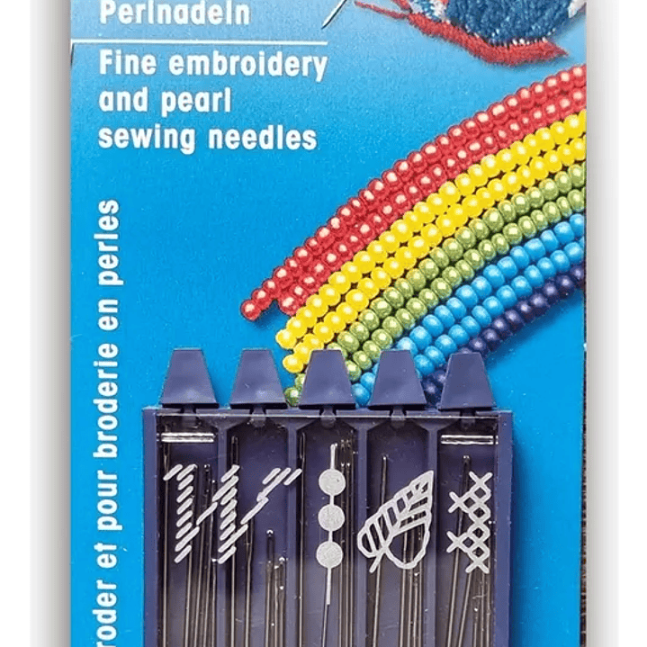  SET DE AGUJAS FINAS PARA BORDADO Y MOSTACILLA 1