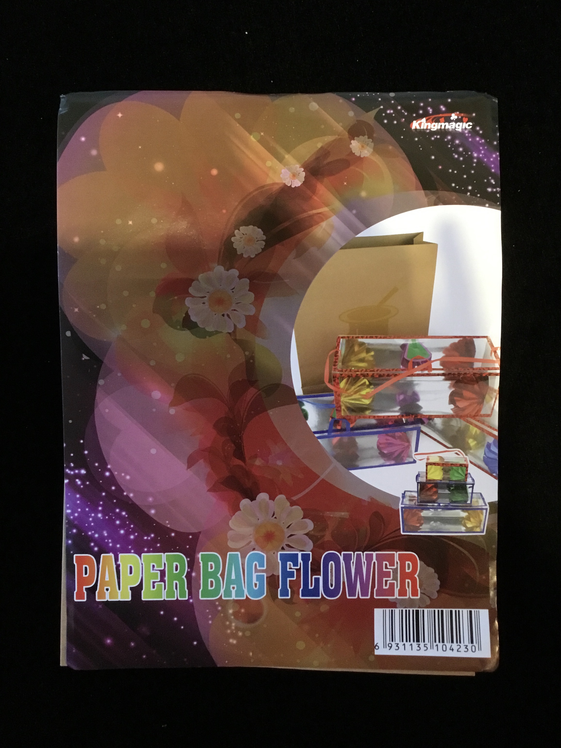 Producción de flores desde una bolsa de papel