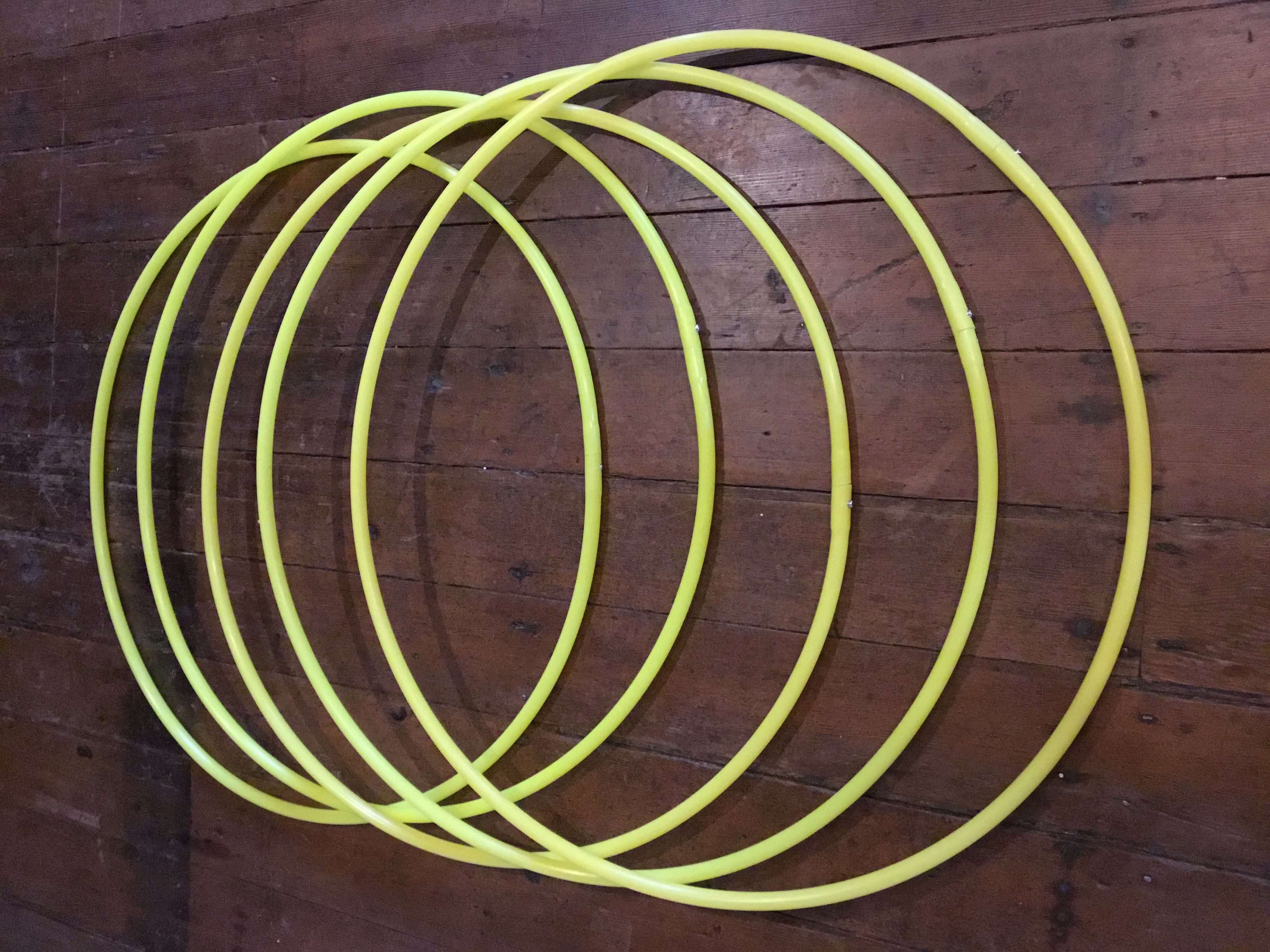 Hula Hoop 80cms. plegable botón metálico