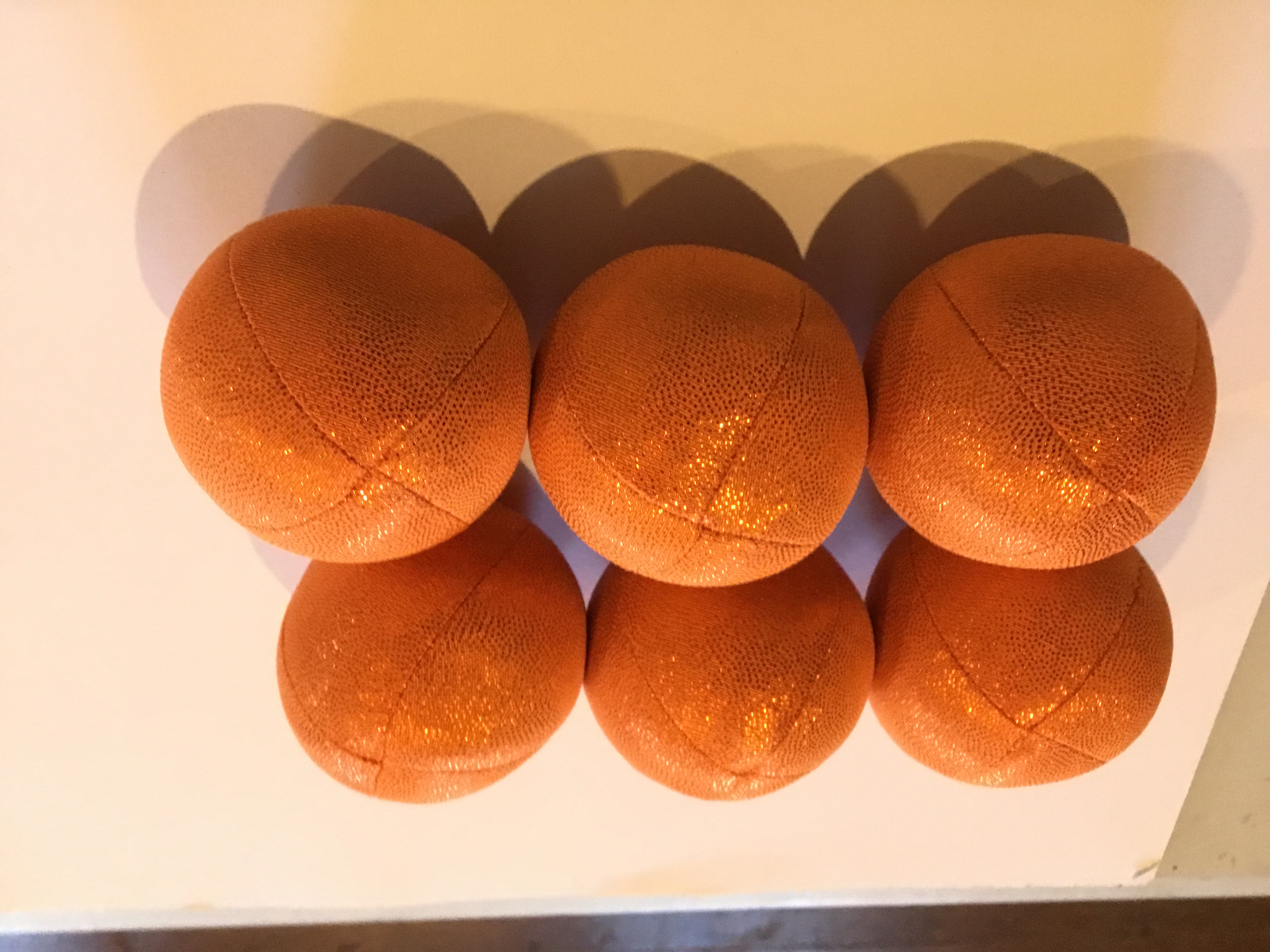 Beanbags Full juggling 4 paneles Naranjas