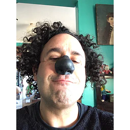 Nariz de látex Humana