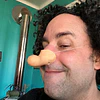 Nariz de látex Goofy 