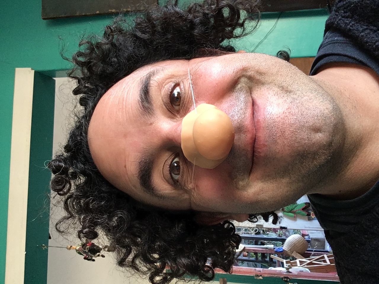 Nariz de látex Goofy 