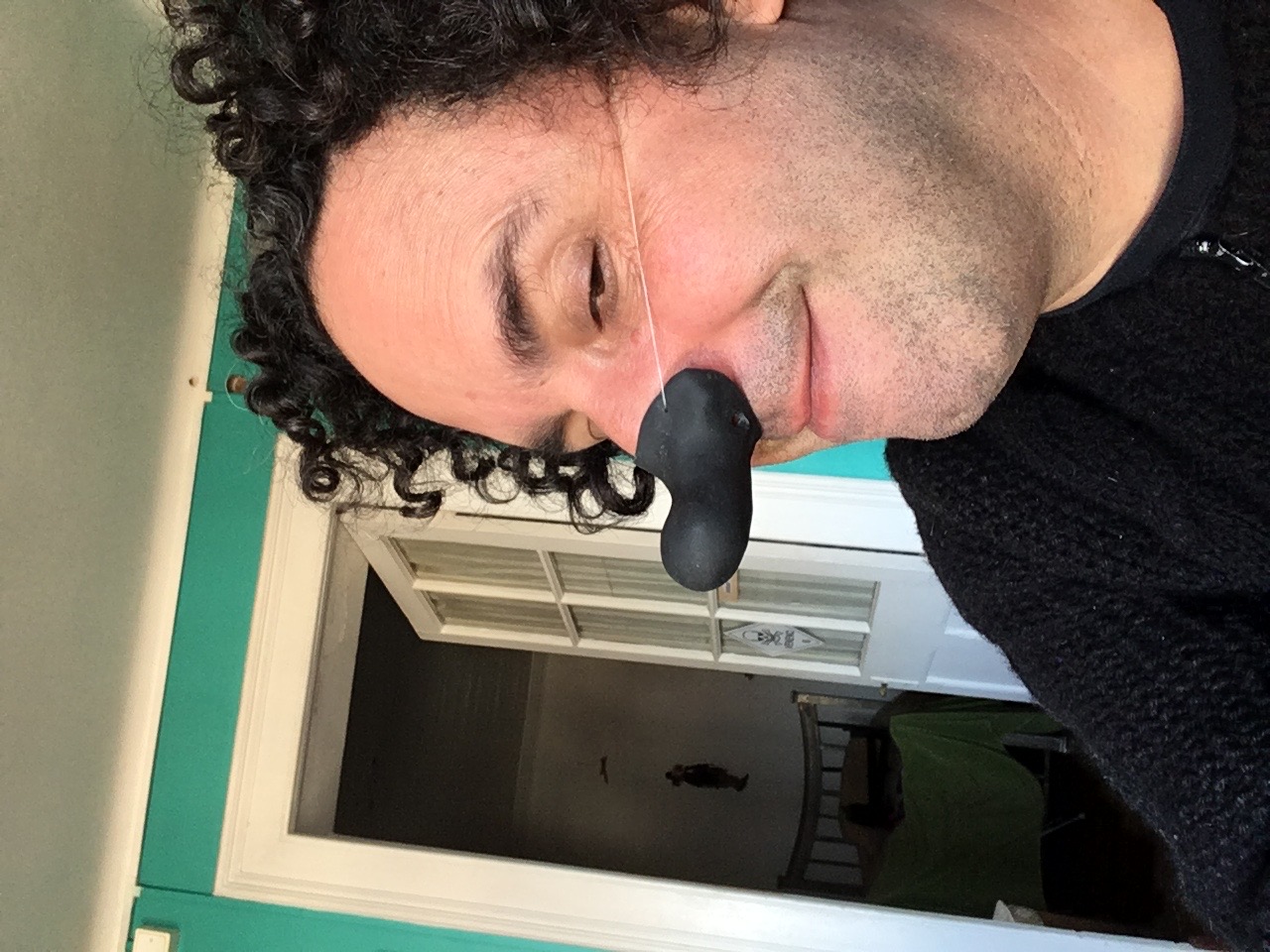 Nariz de látex Goofy 