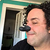 Nariz de látex Goofy 