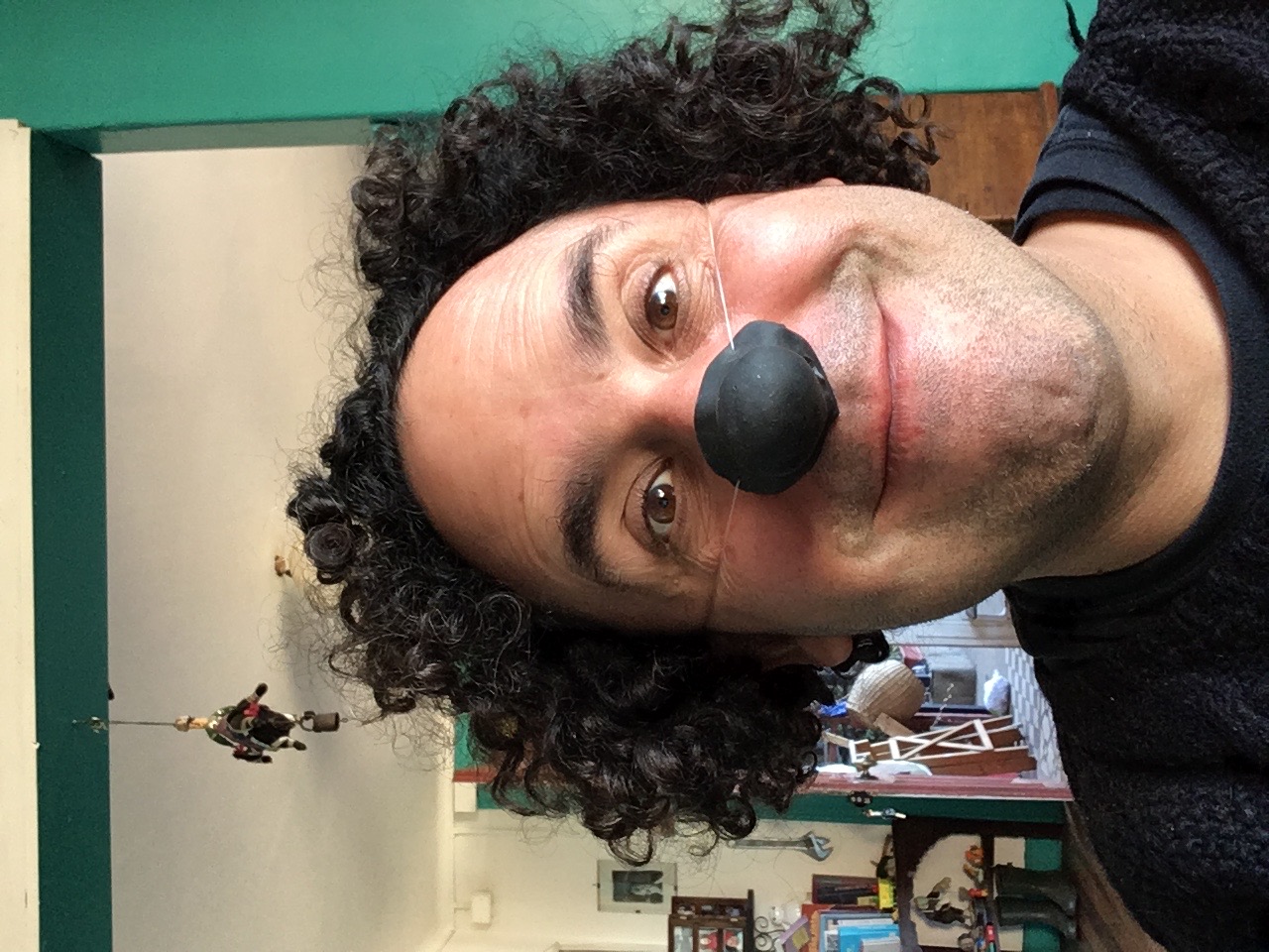Nariz de látex Goofy 