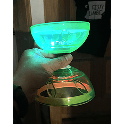 Diabolo eje libre Chino con luces